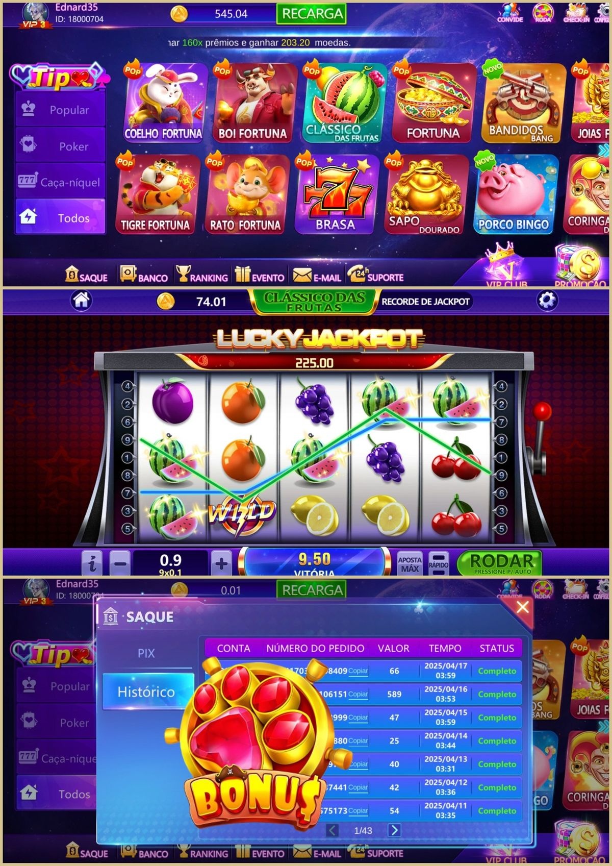 Lucky Dice 3 game