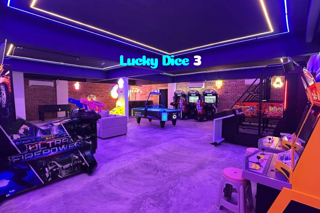 Lucky Dice 3 casino presented on mobile device in Pakistan with slots and live games